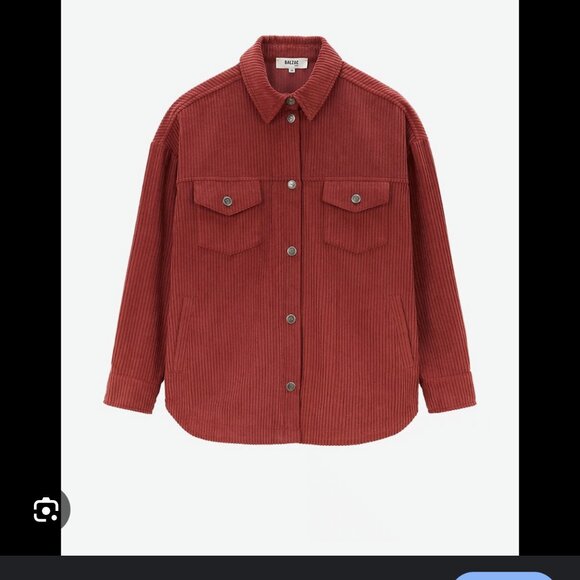 Balzac Paris Jackets & Blazers - Balzac Paris Citrouille Corduroy Shirt Jacket Size 38